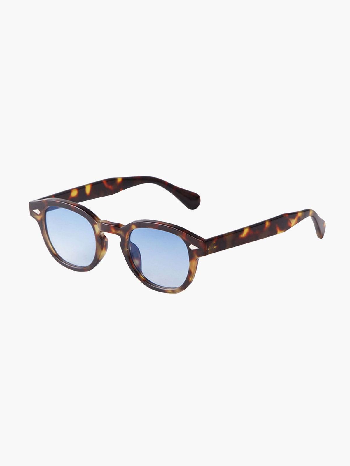 Seame - Clint Sunglasses Leopard Blue Regular