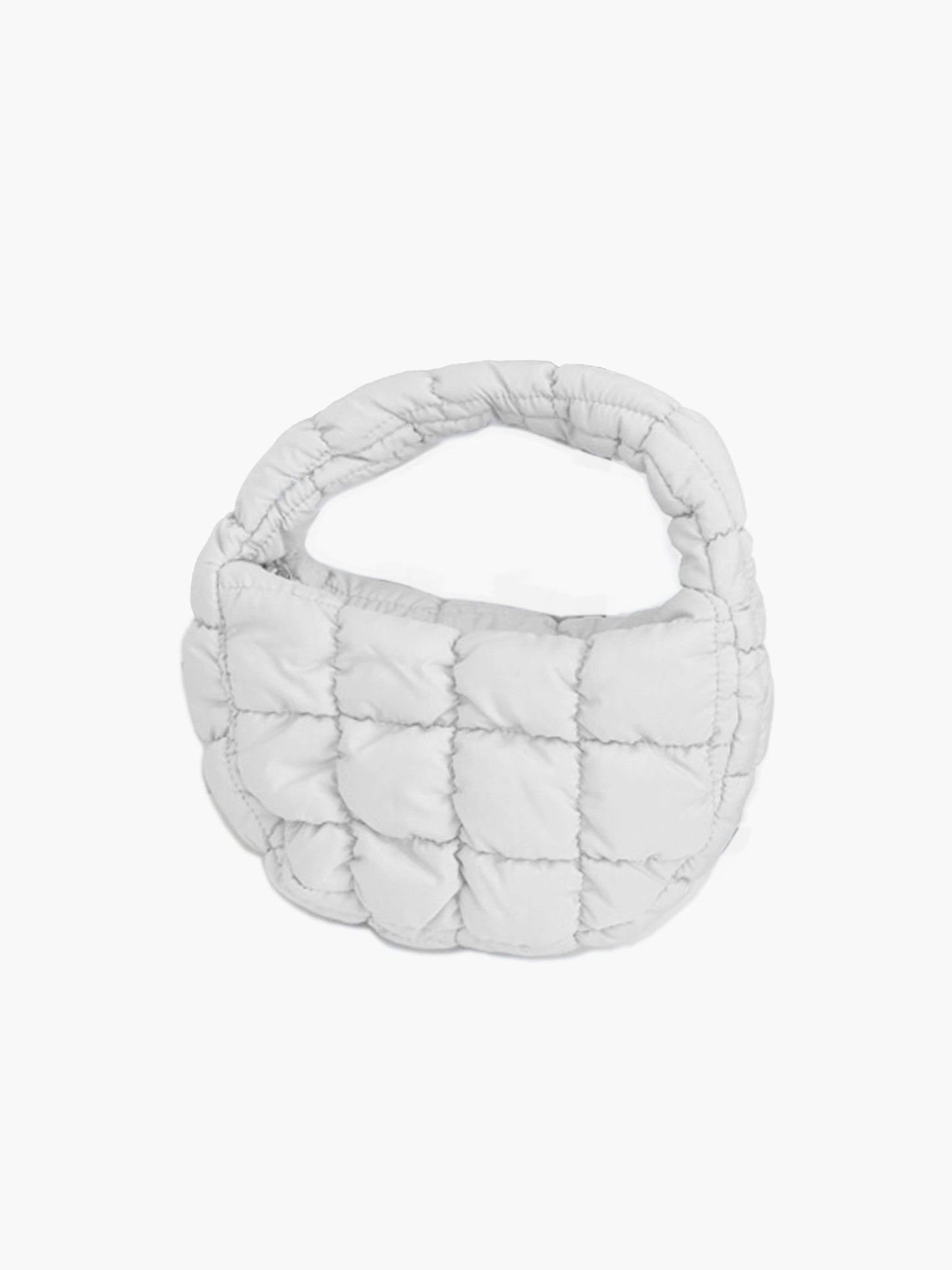 SEAME - Cloudy Puffer Bag White Regular