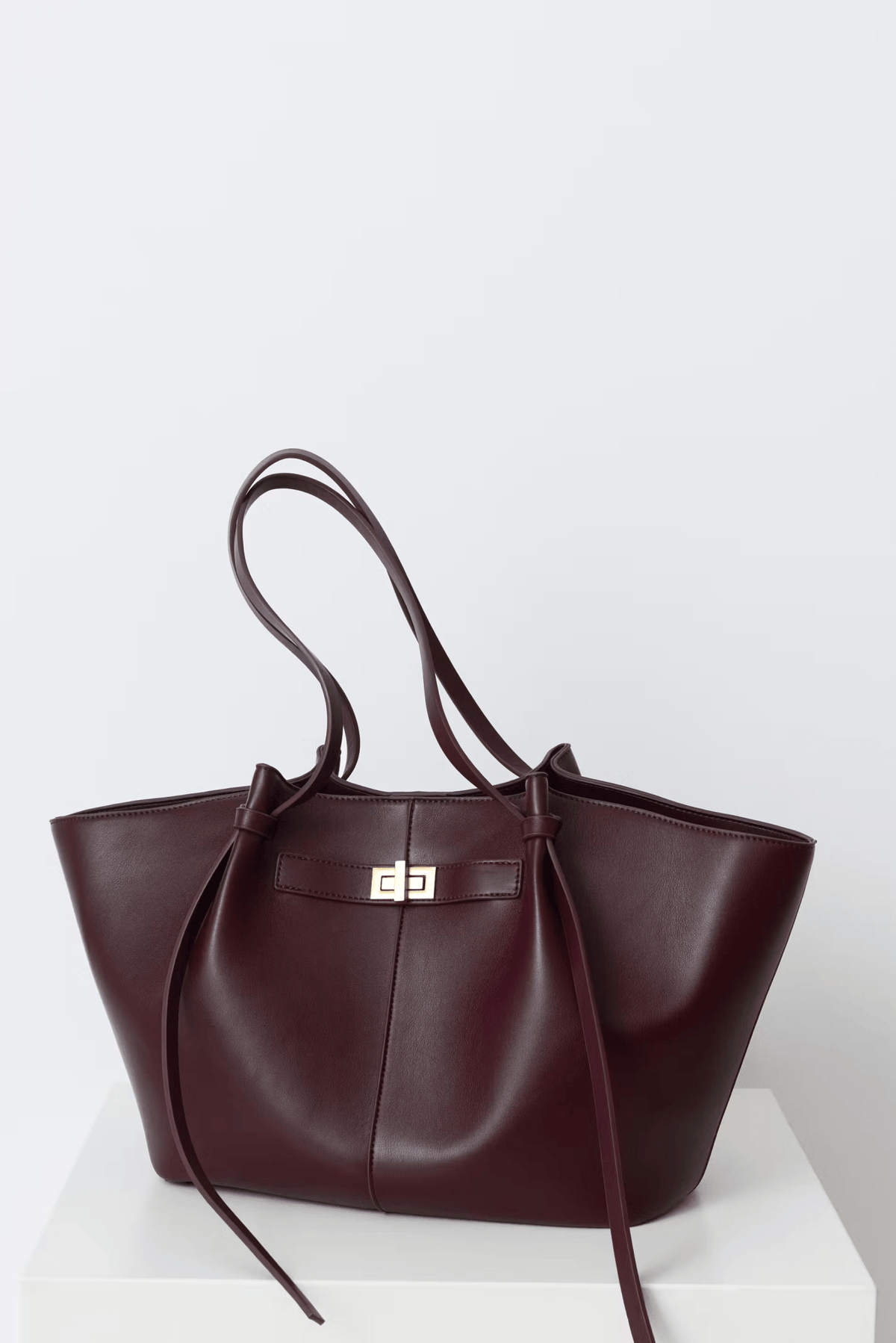 SEAME - Gerda Shopper Bag Burgundy Regular