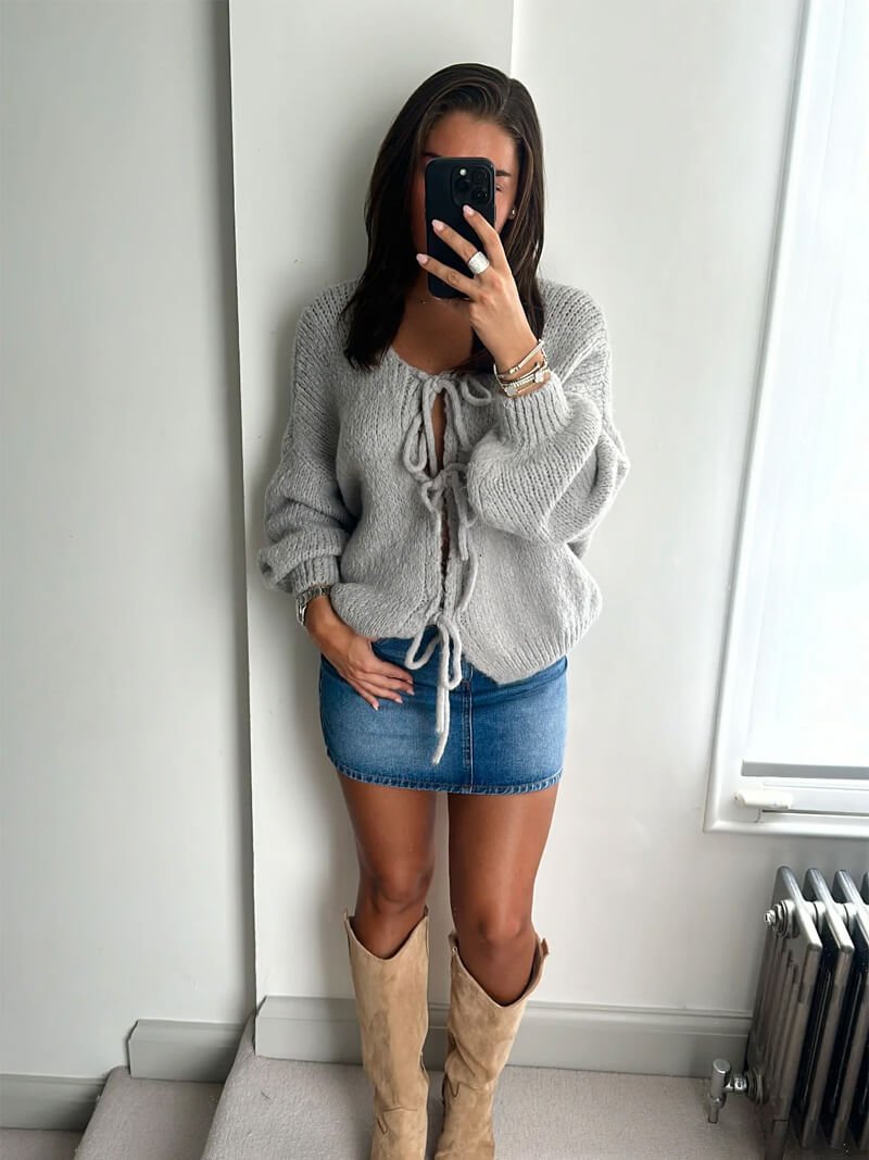 Seame - Kim Cardigan Light Pink S