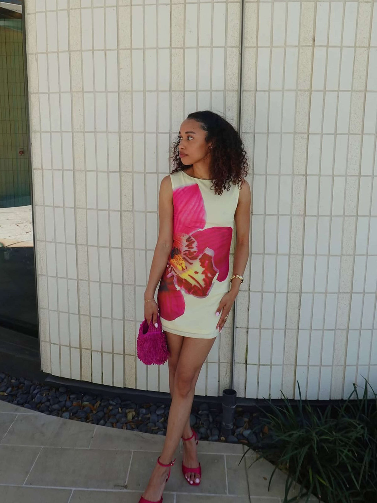 Seame - Liia Mini Dress Yellow S