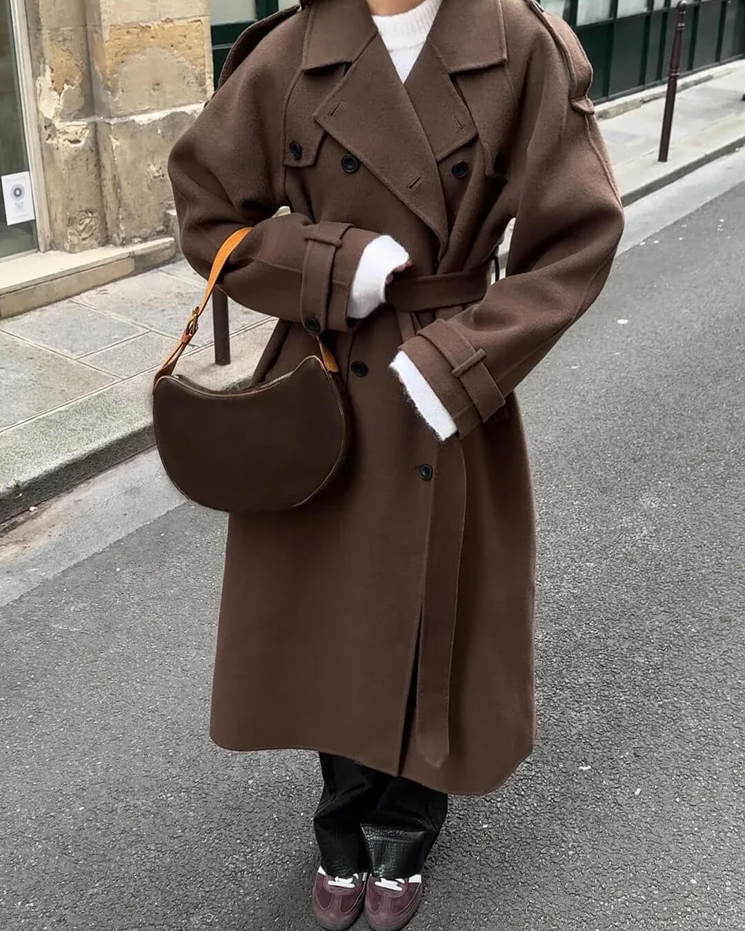 SEAME - Susan Autumn Winter Coat Brown M