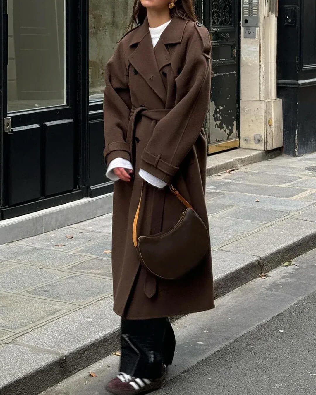 SEAME - Susan Autumn Winter Coat Brown S