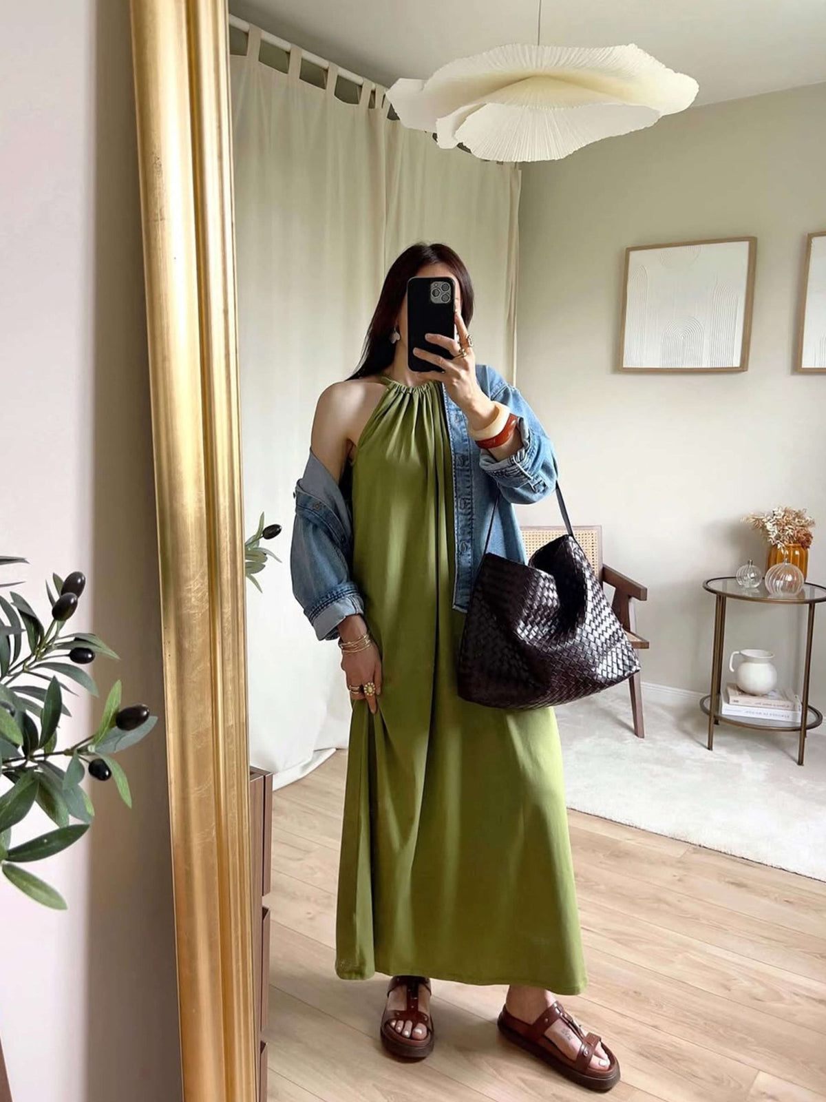 Seame - Sylvia Woven Tote Bag Brown Regular