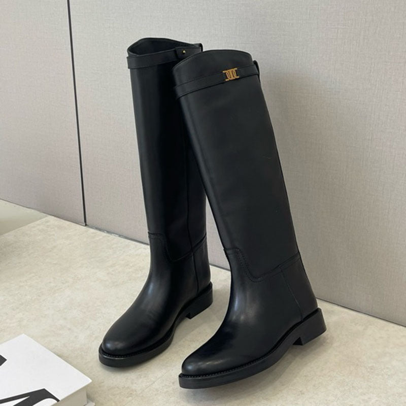 Bianca High Leather Boots