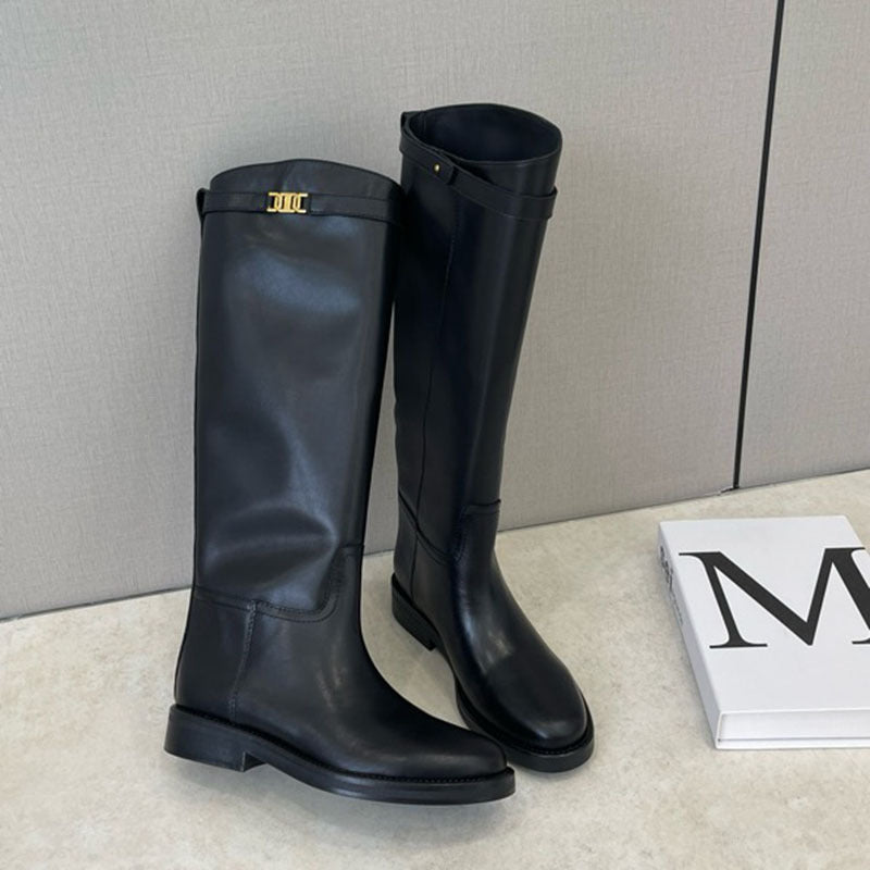 Bianca High Leather Boots