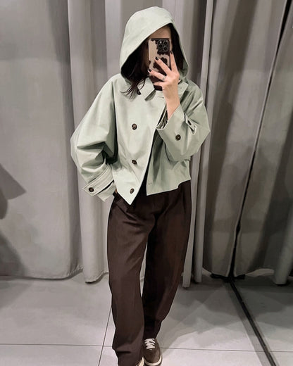 Gabardina con capucha Eleanor