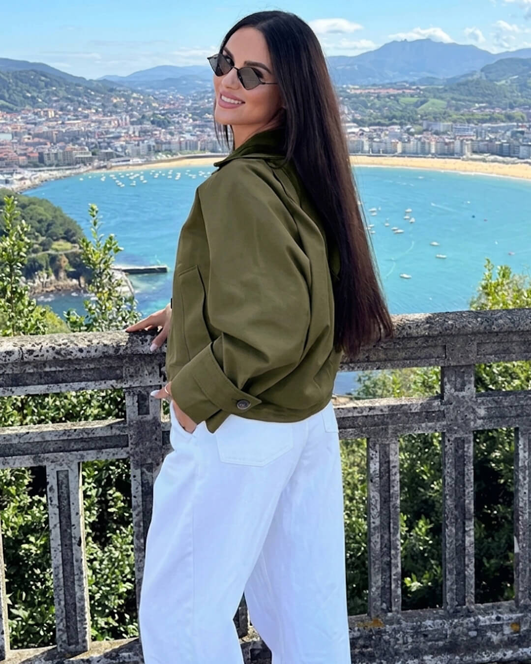 Gabardina con capucha Eleanor