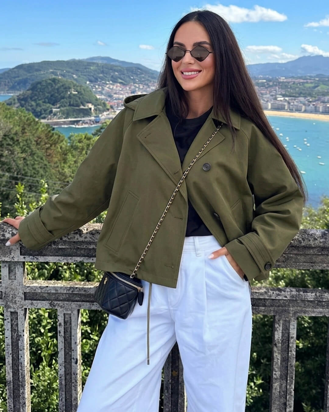 Gabardina con capucha Eleanor