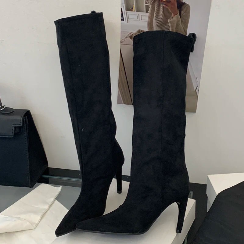 SEAME - Karyl Knee High Boots Black 36