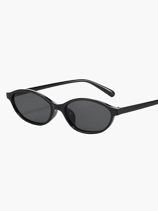 Seame - Kathy Oval Sunglasses Black